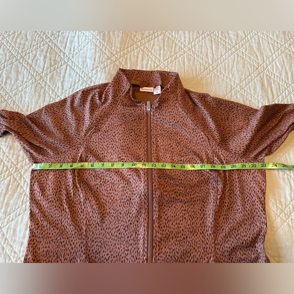 Athleta Brown Patterned Jacket - image 5